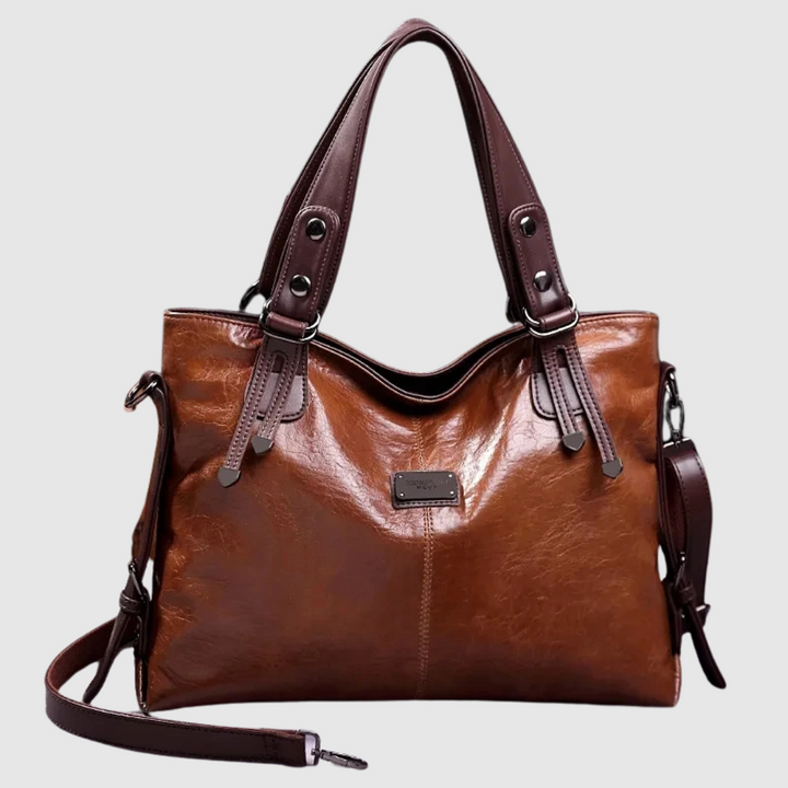 Olga™ | Borsa a spalla in pelle morbida