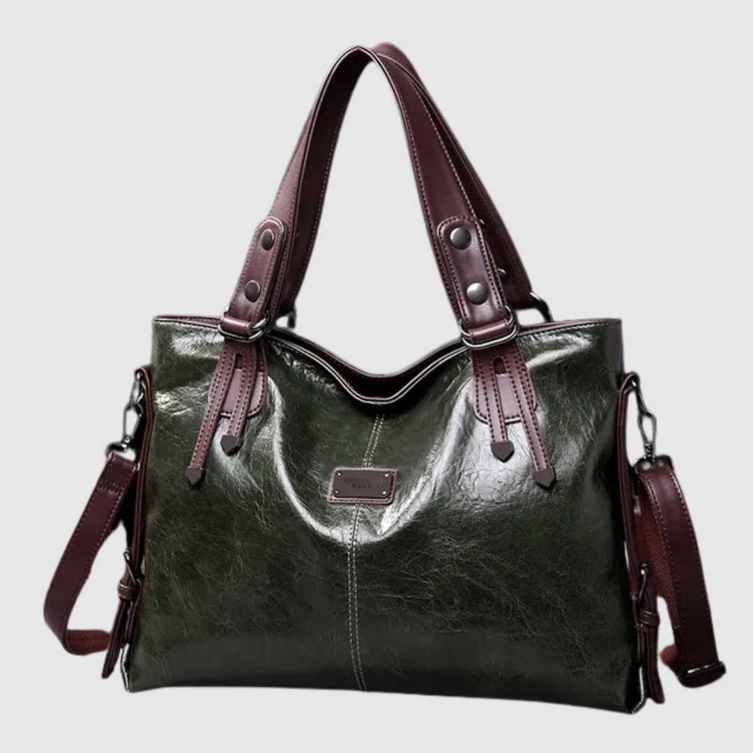 Olga™ | Borsa a spalla in pelle morbida