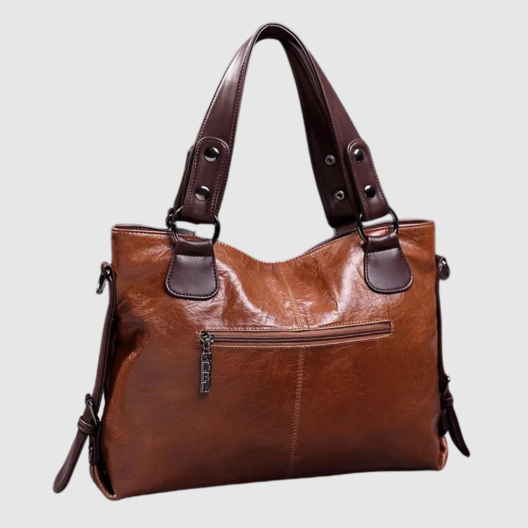 Olga™ | Borsa a spalla in pelle morbida