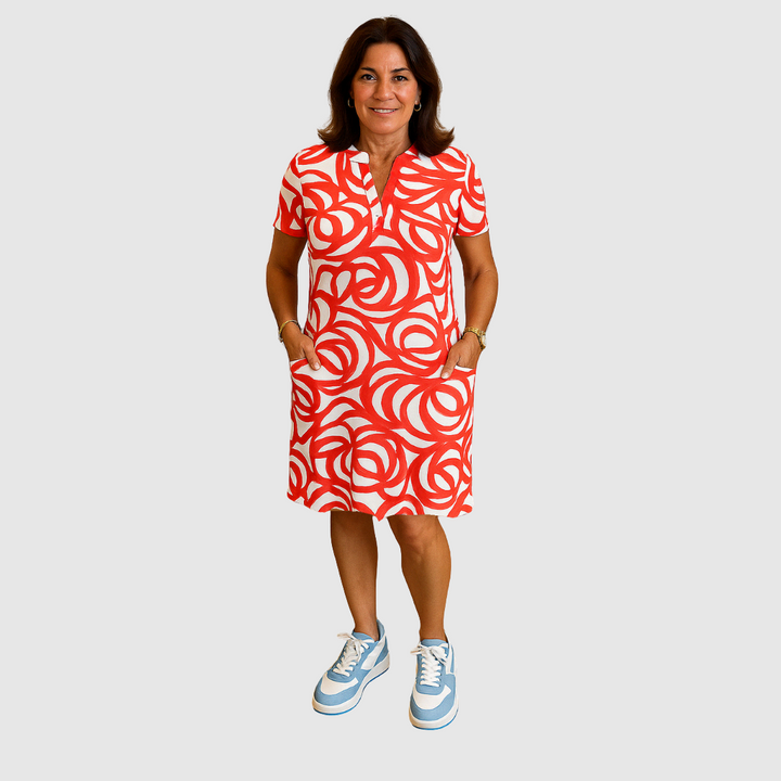 Monique™ | Abito con scollo a V