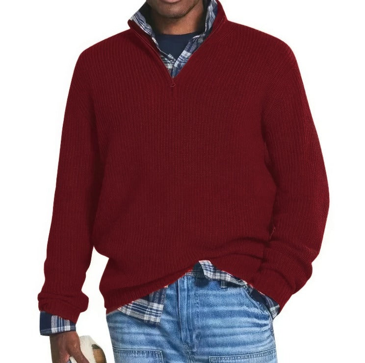 Vito™ | Maglione in lana con colletto