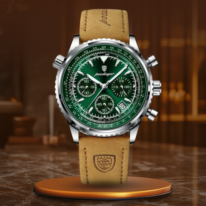 Umberto™ | Orologio cronografo placcato