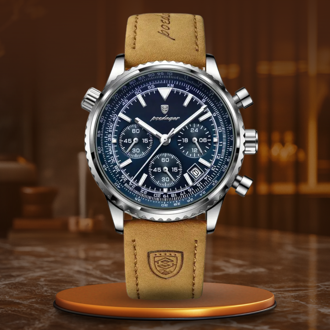 Umberto™ | Orologio cronografo placcato