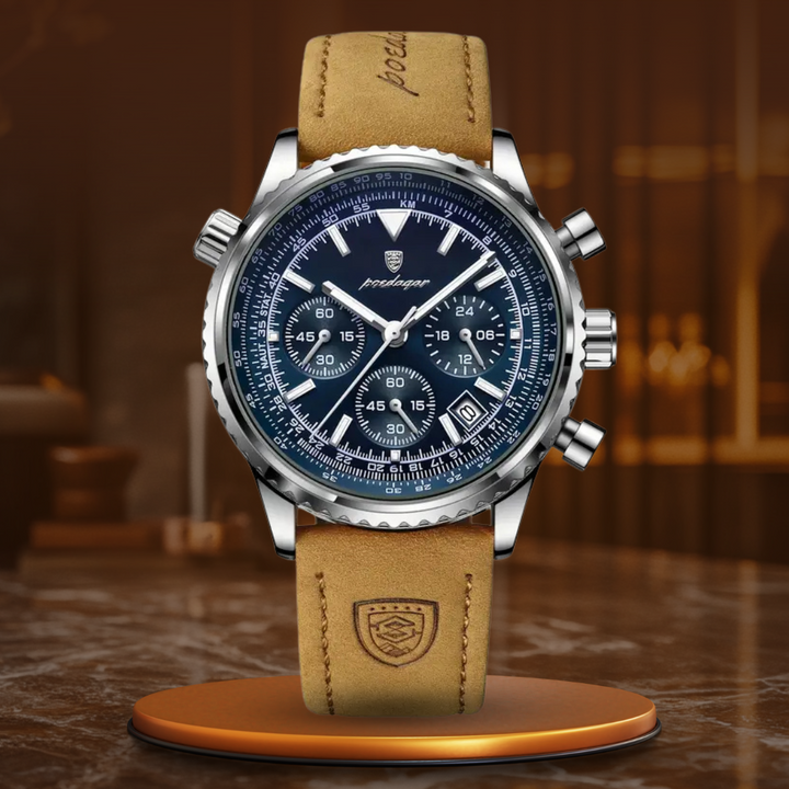 Umberto™ | Orologio cronografo placcato