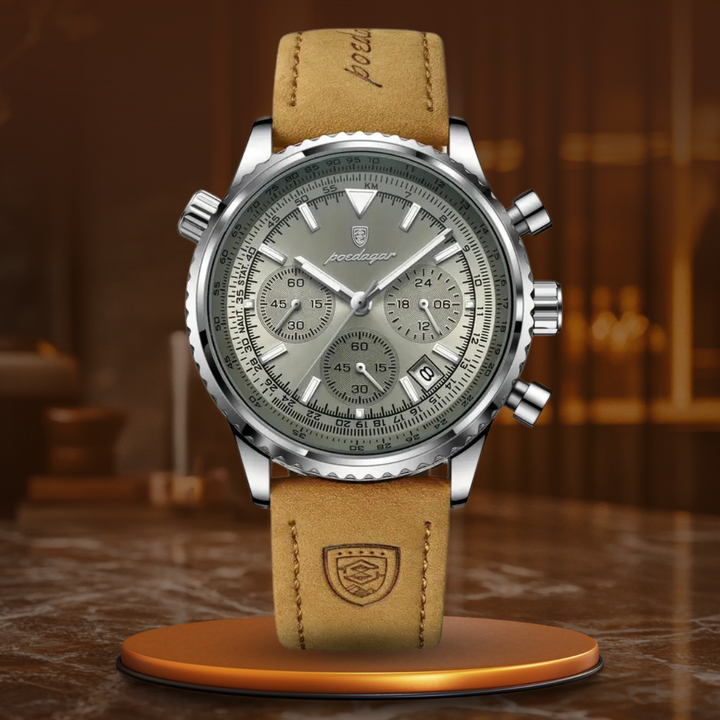Umberto™ | Orologio cronografo placcato