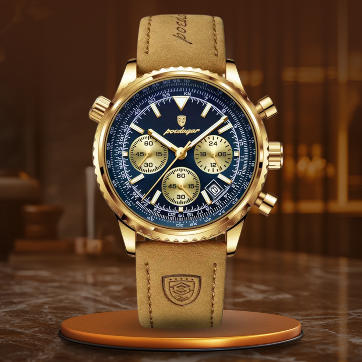 Umberto™ | Orologio cronografo placcato