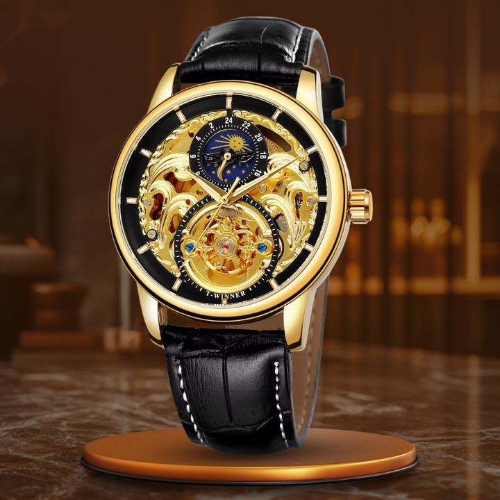 Ottavio™ | Orologio automatico con fasi lunari