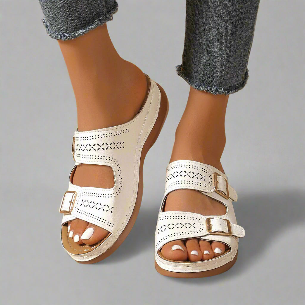 Callie™ | Sandali con zeppa premium