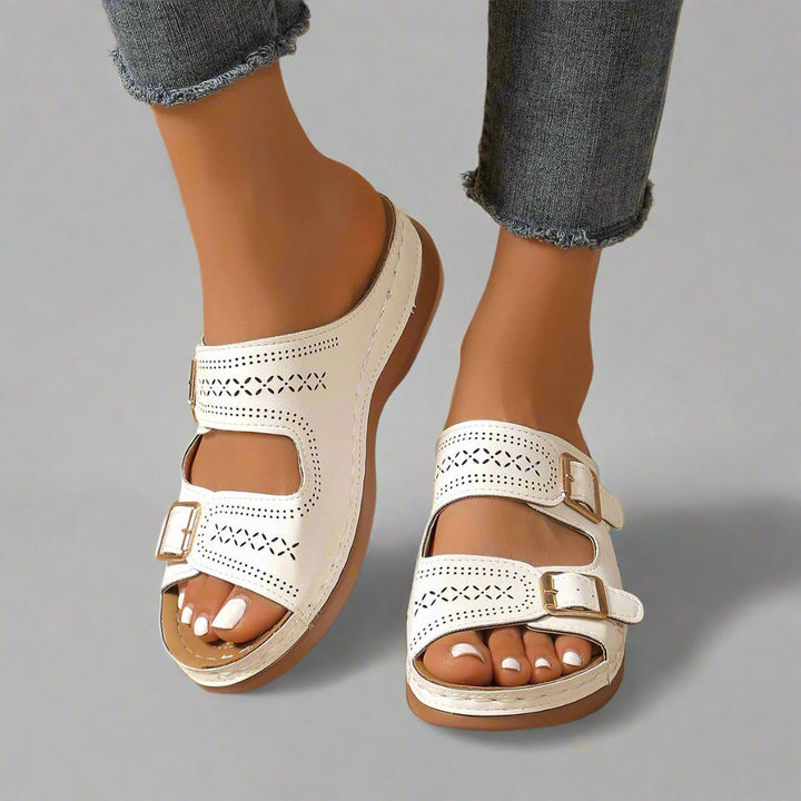 Callie™ | Sandali con zeppa premium