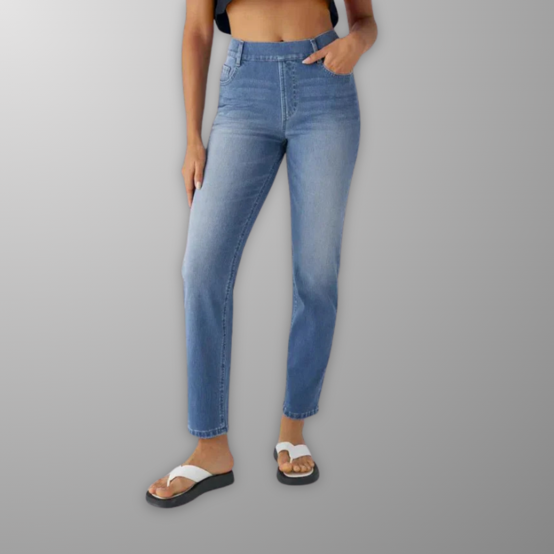 Donatella™ | Pantaloni elastici a vita alta
