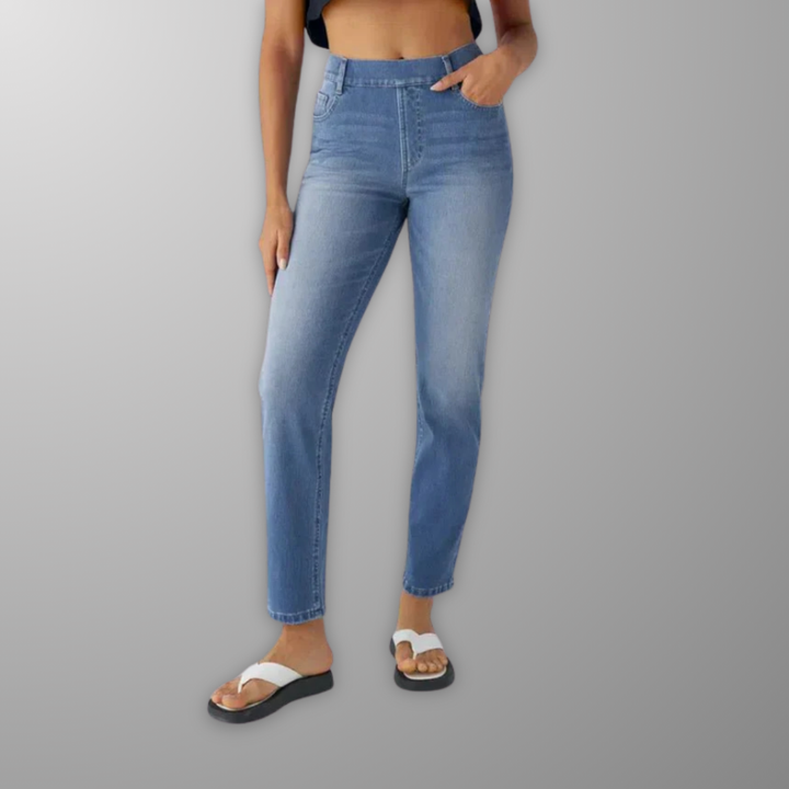 Donatella™ | Pantaloni elastici a vita alta