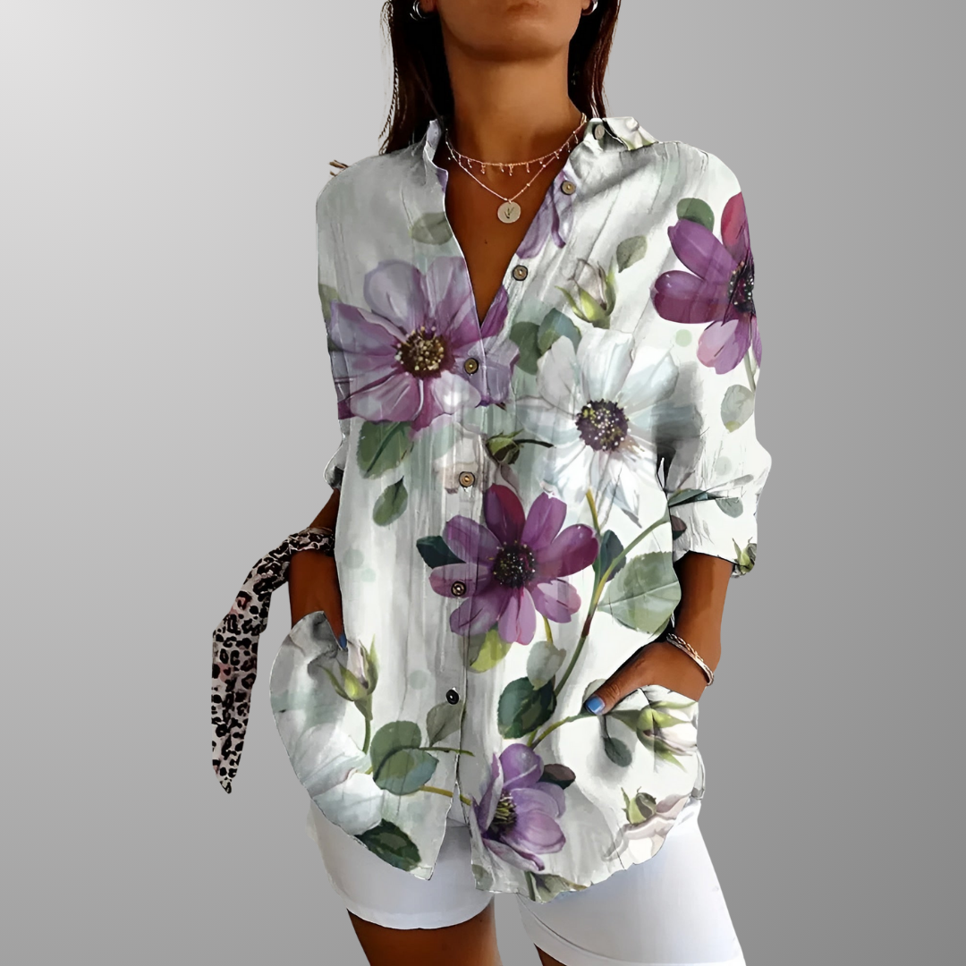 Avril™ | Blusa elegante a fantasia