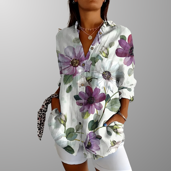 Avril™ | Blusa elegante a fantasia