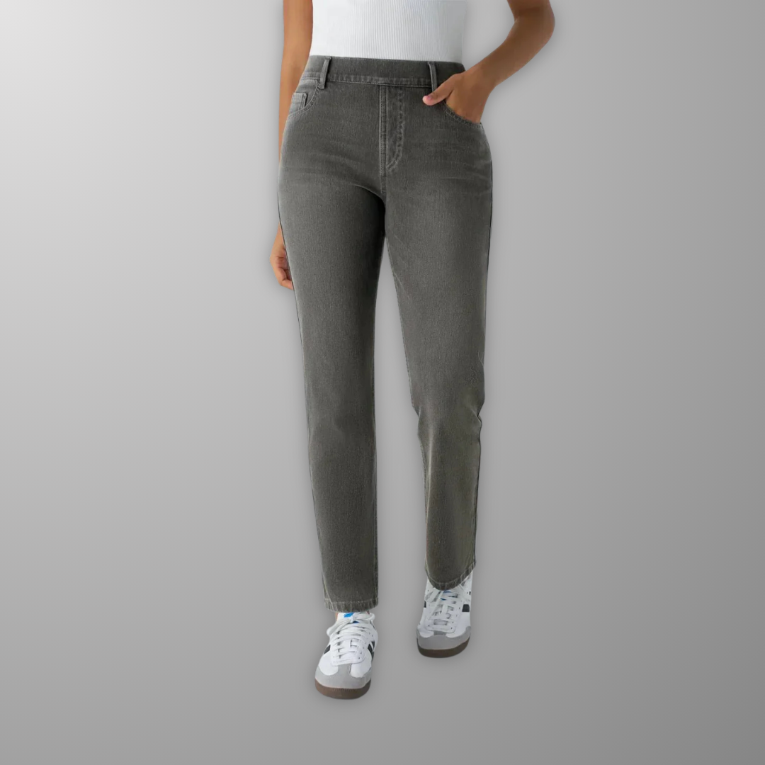 Donatella™ | Pantaloni elastici a vita alta