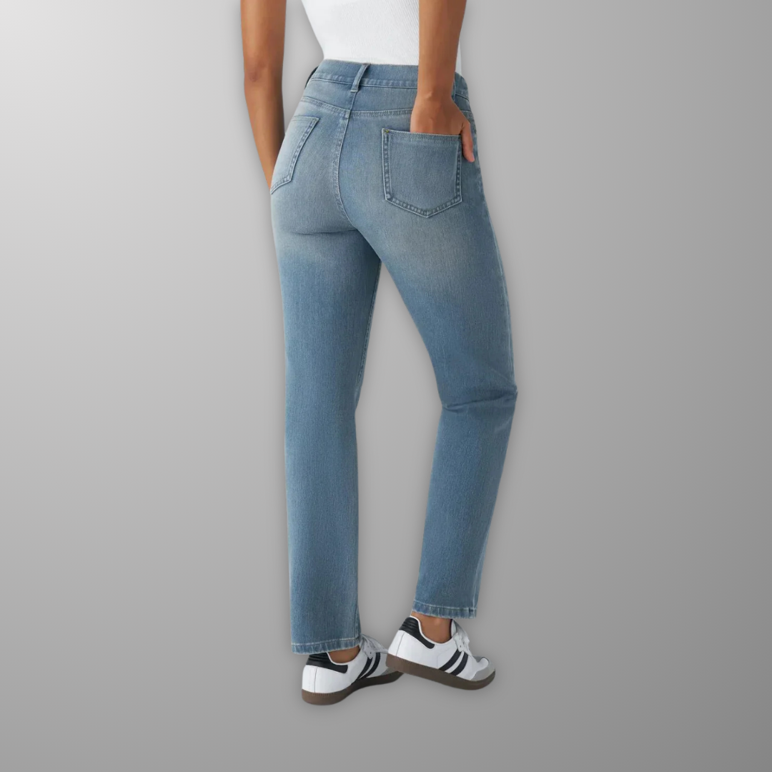 Donatella™ | Pantaloni elastici a vita alta