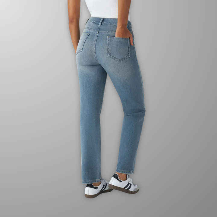 Donatella™ | Pantaloni elastici a vita alta