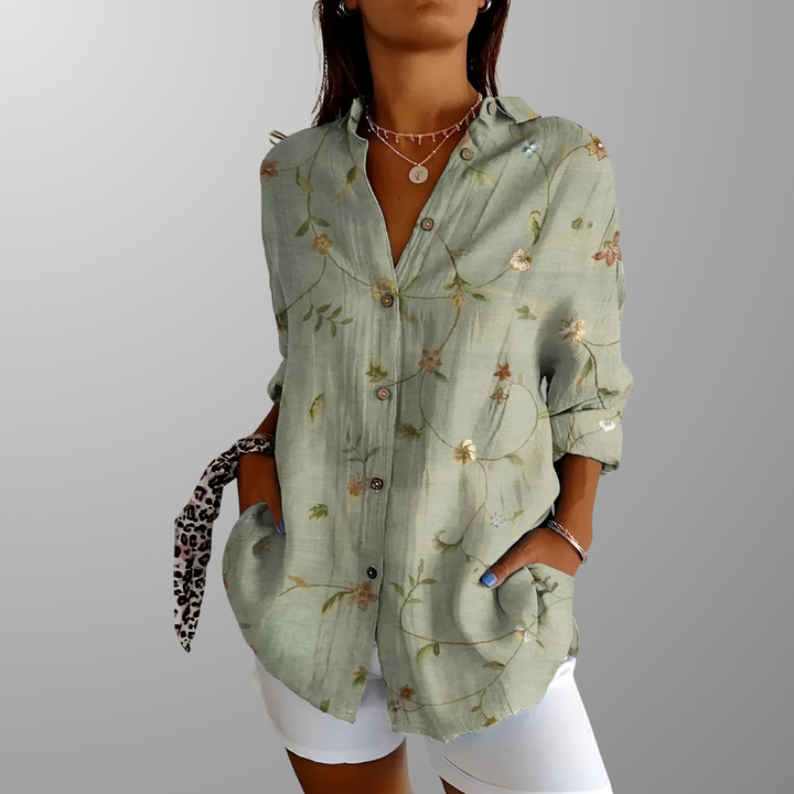 Avril™ | Blusa elegante a fantasia