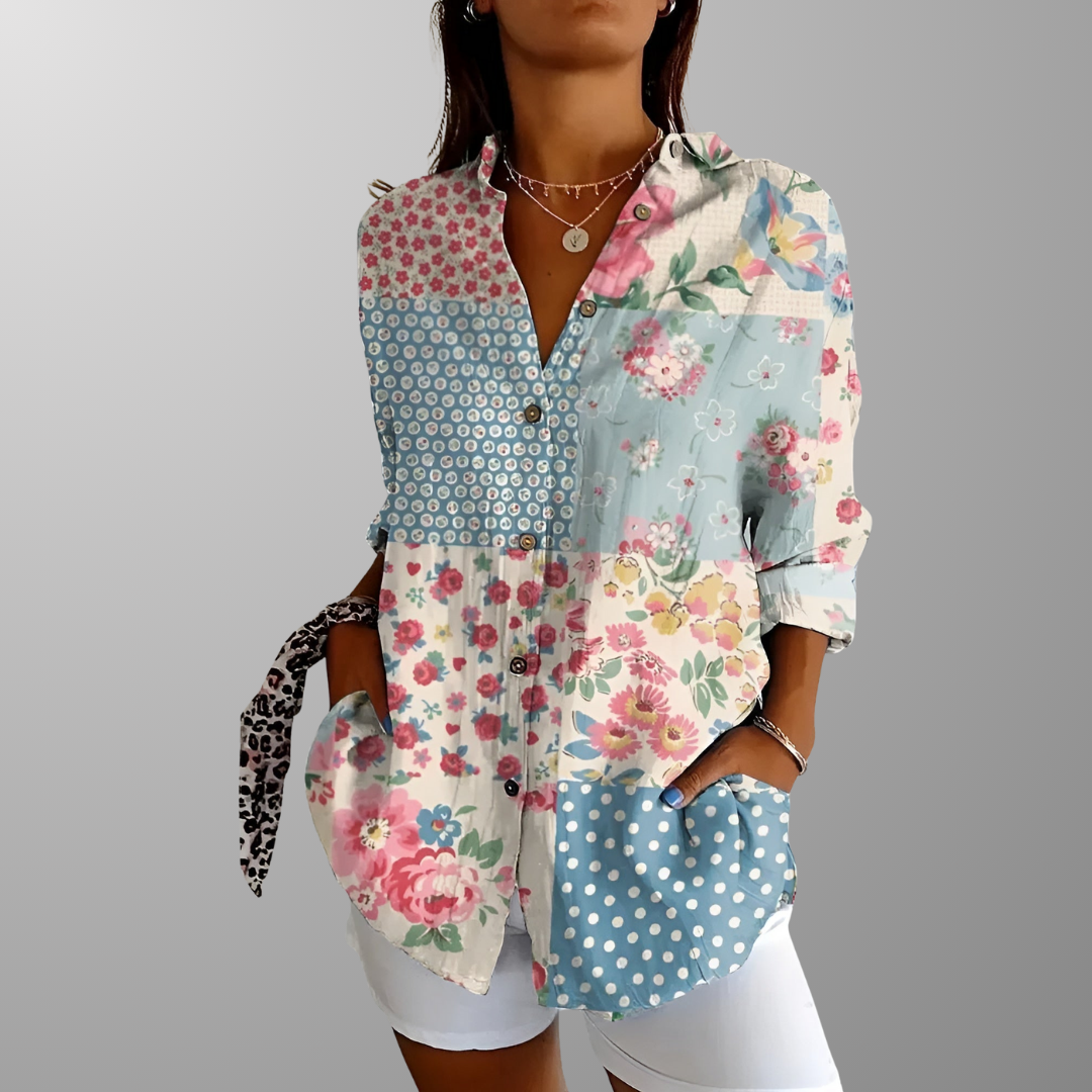 Avril™ | Blusa elegante a fantasia