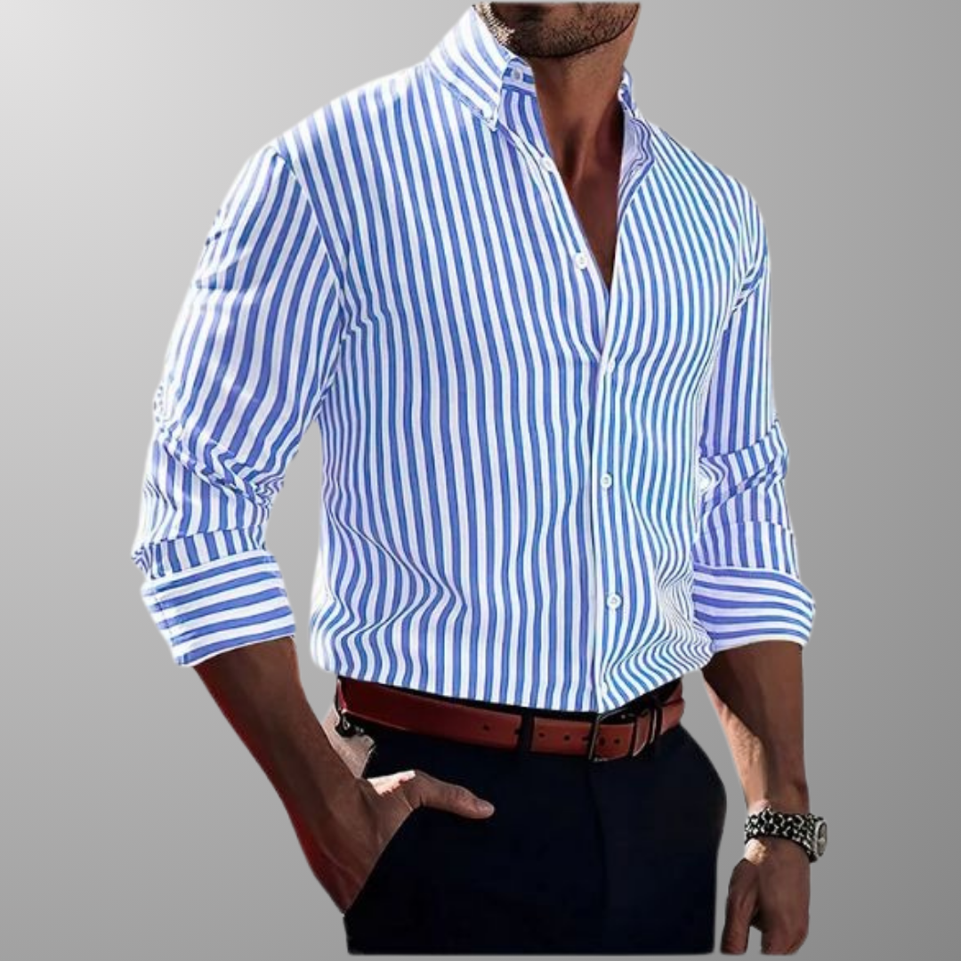 Marco™ | Camicia a righe eleganti