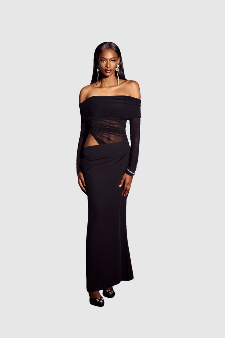 Anita™ | Abito elegante in tulle trasparente