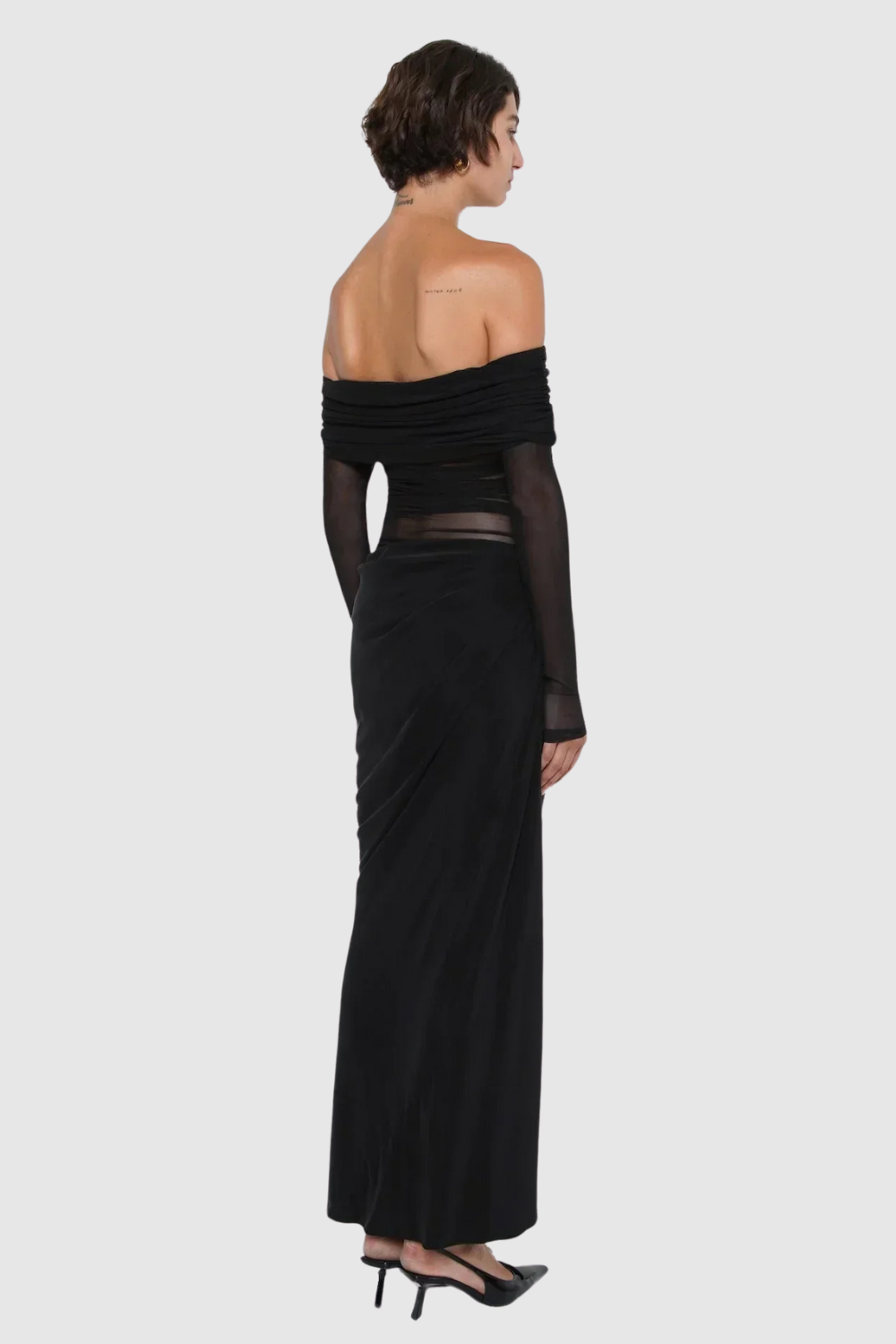 Anita™ | Abito elegante in tulle trasparente