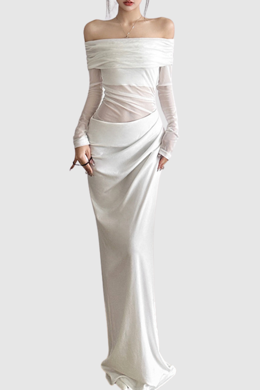 Anita™ | Abito elegante in tulle trasparente