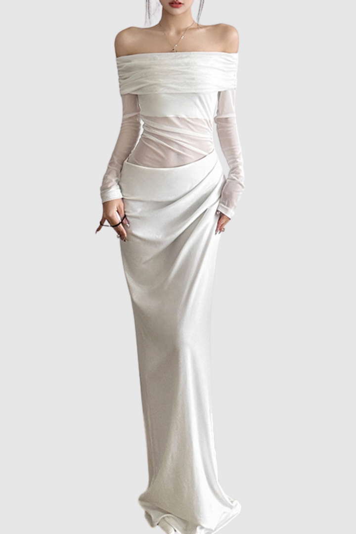 Anita™ | Abito elegante in tulle trasparente
