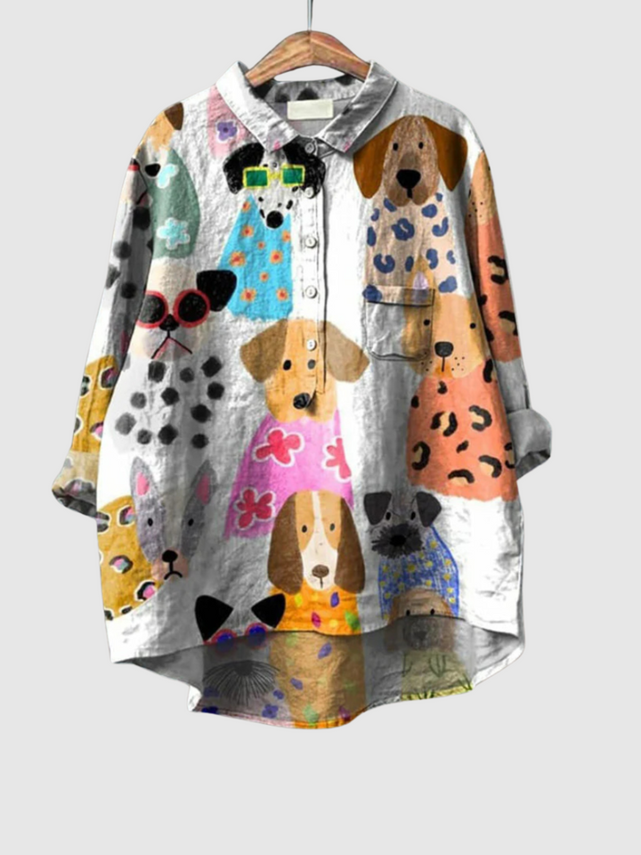Alma™ | Camicia oversize artistica