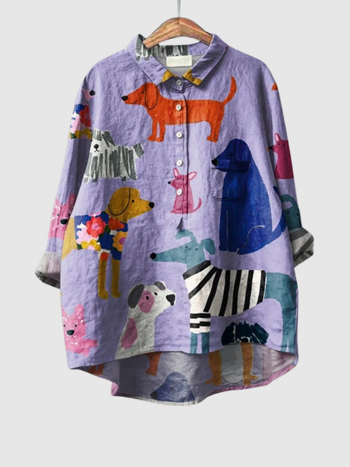 Alma™ | Camicia oversize artistica