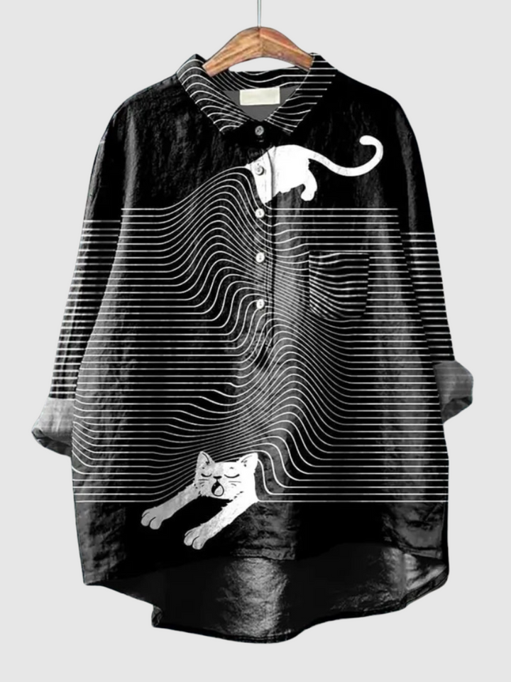 Alma™ | Camicia oversize artistica