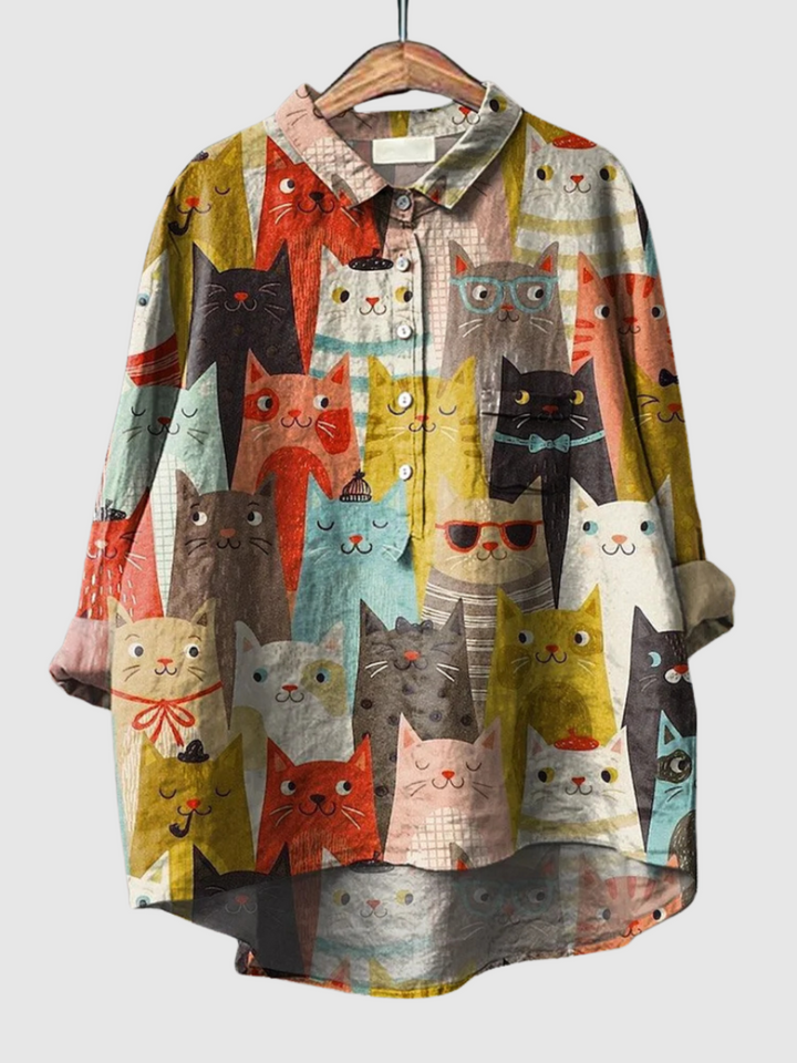 Alma™ | Camicia oversize artistica