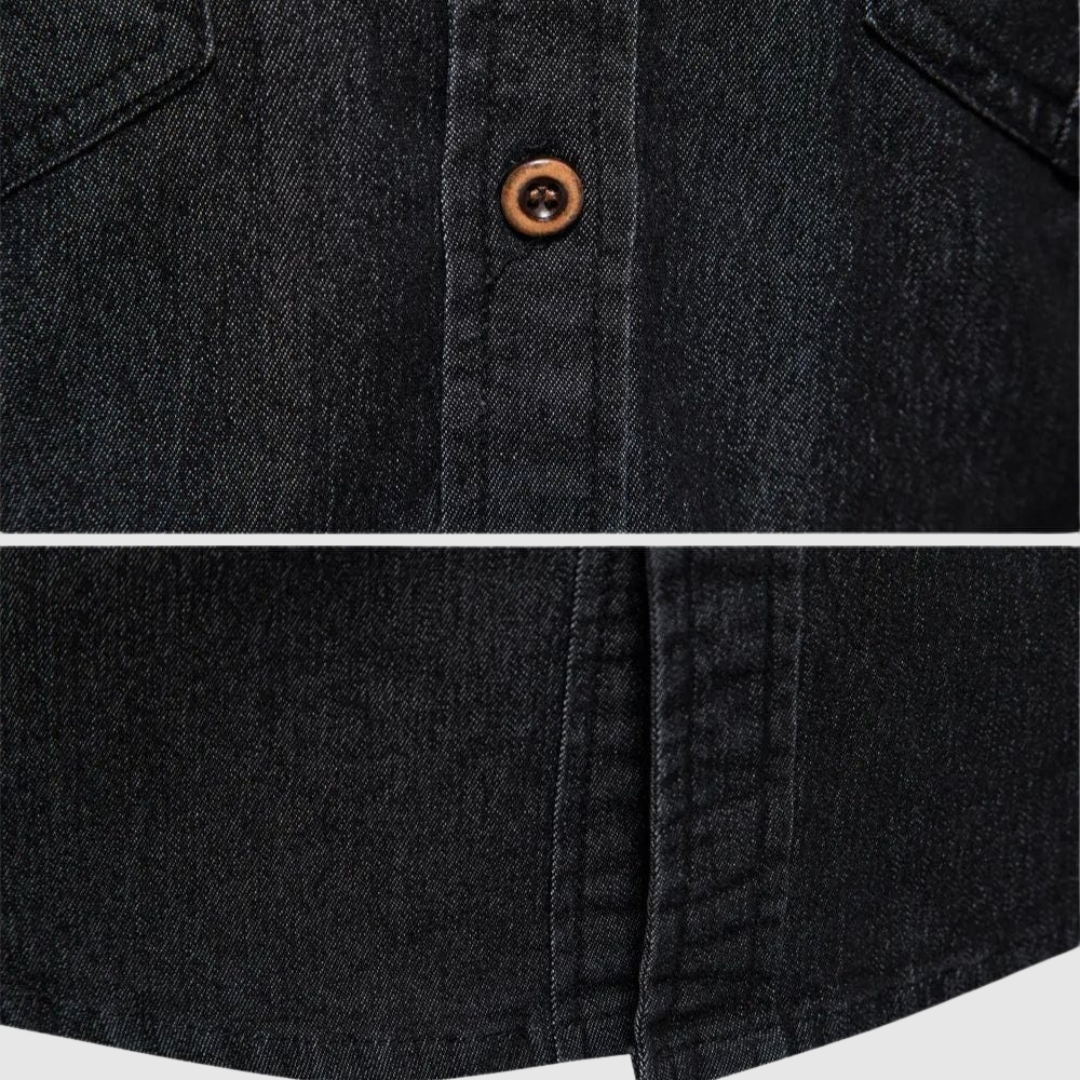 Ezio™ | Camicia in denim con tasche