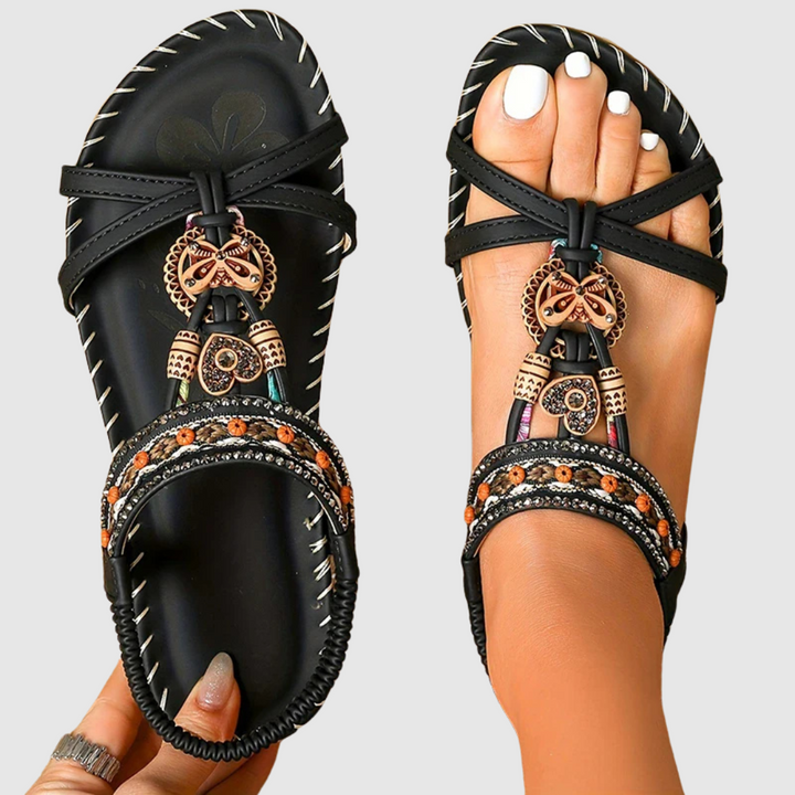 Kleopatra™ | Sandali ortopedici in pelle premium
