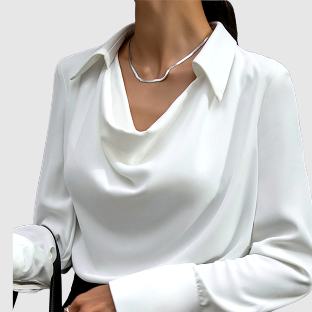 Cassie™ | Blusa di seta elegante