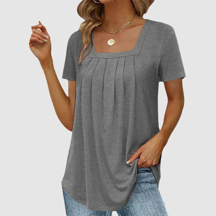 Aracely™ | Blusa elegante plissettata