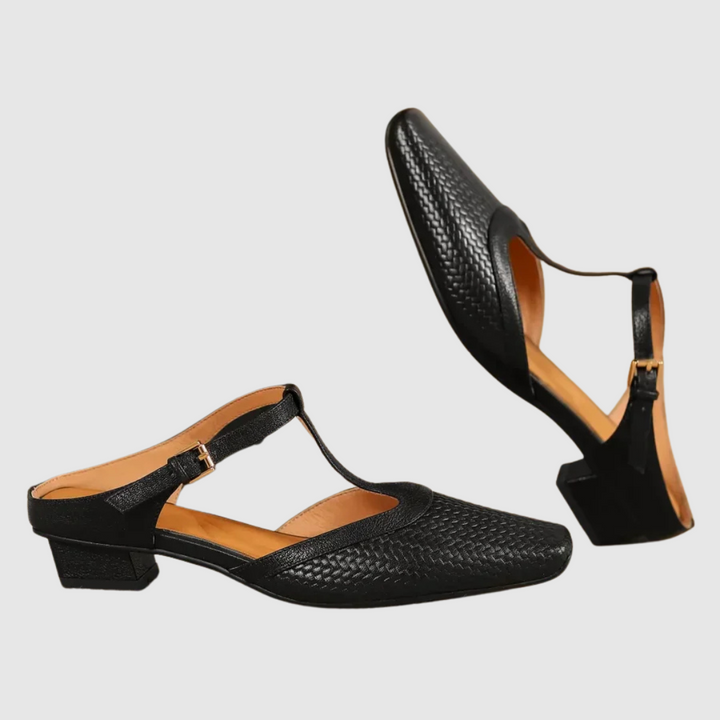 Paola™ | Pantoletten in pelle