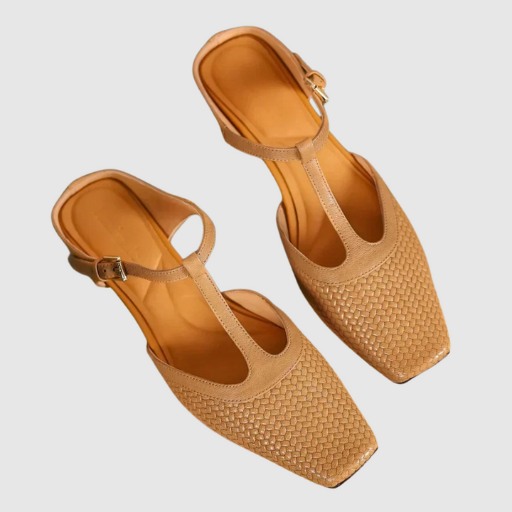 Paola™ | Pantoletten in pelle