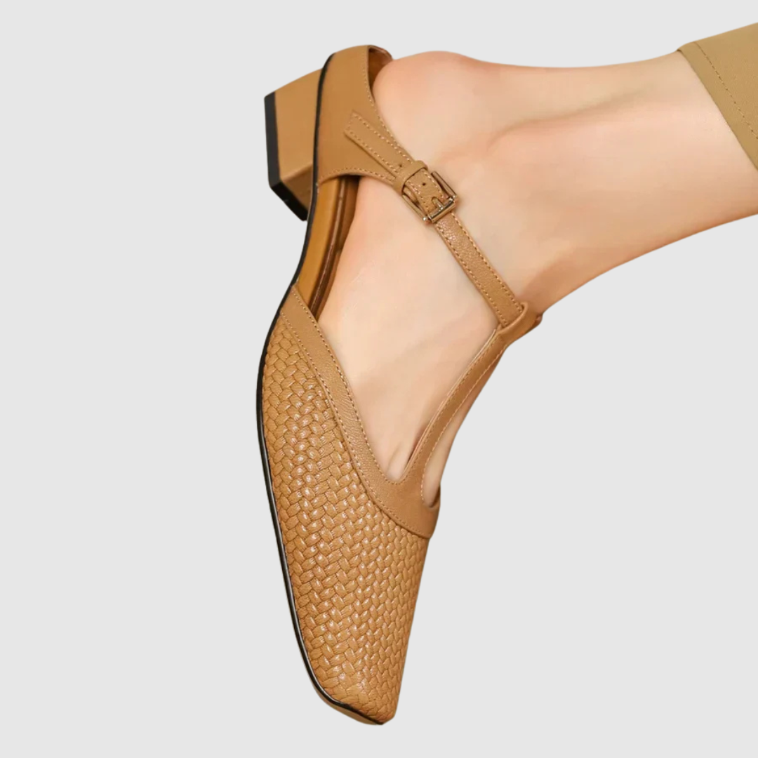 Paola™ | Pantoletten in pelle
