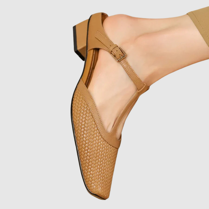 Paola™ | Pantoletten in pelle