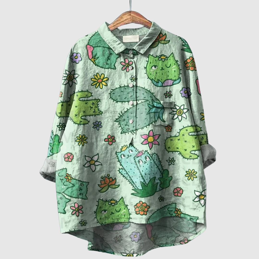 Estelle™ | Blusa floreale elegante