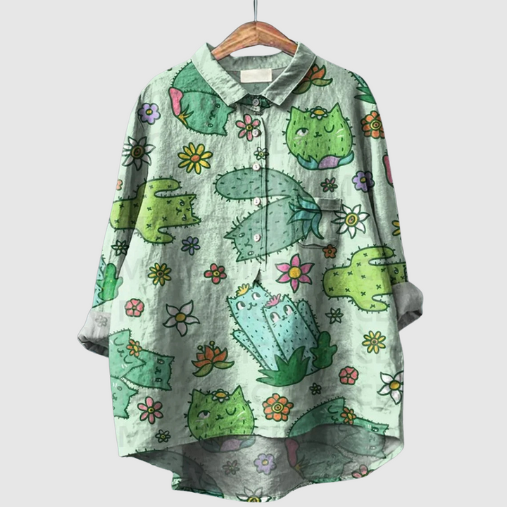 Estelle™ | Blusa floreale elegante