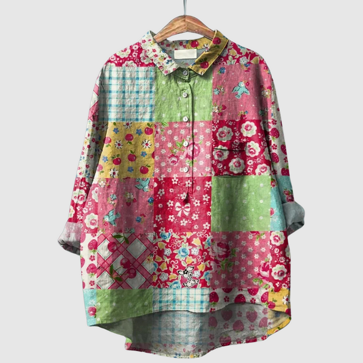 Estelle™ | Blusa floreale elegante