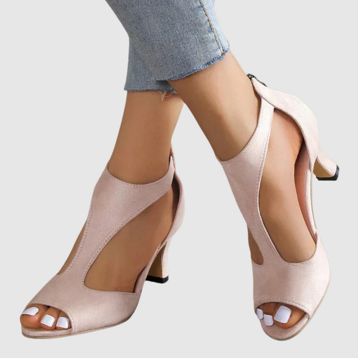 Luise™ | Tacchi eleganti in camoscio