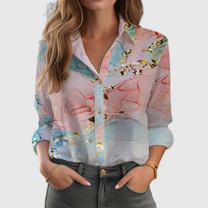 Ylenia™ | Blusa floreale elegante