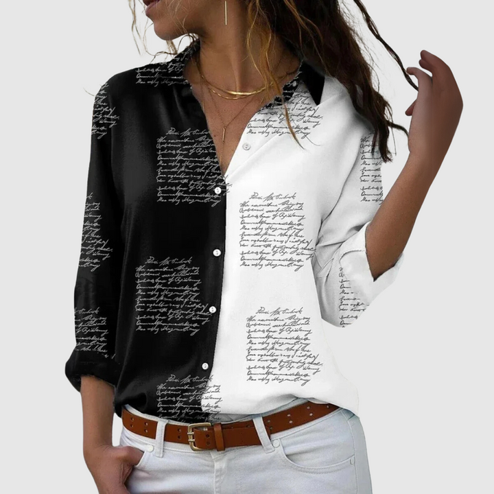 Eliza™ | Blusa artistica elegante