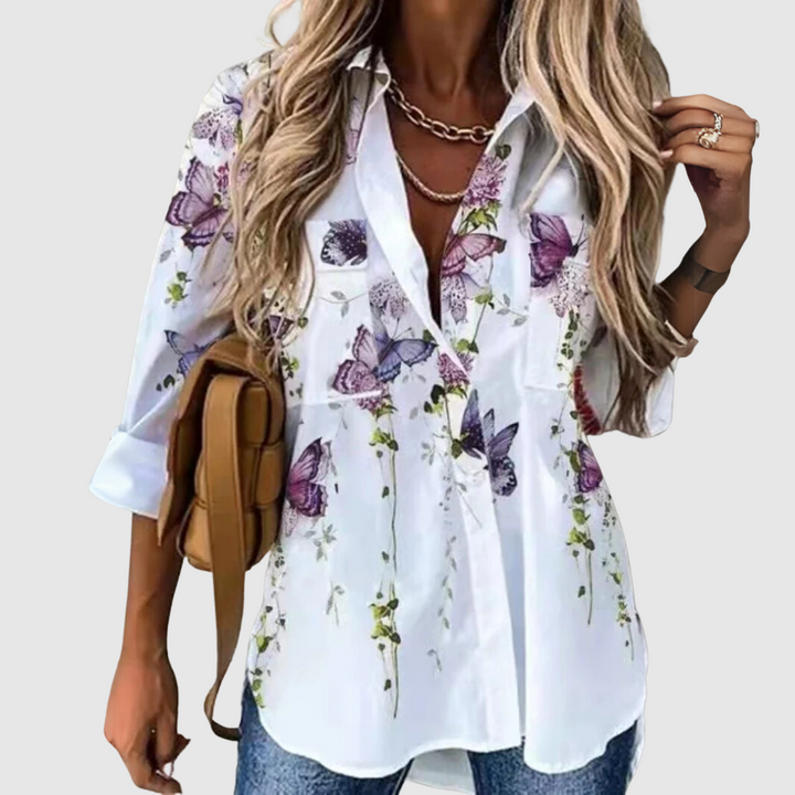 Eliza™ | Blusa artistica elegante