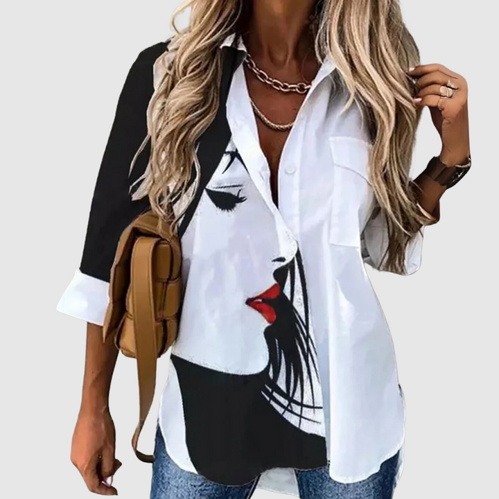 Eliza™ | Blusa artistica elegante