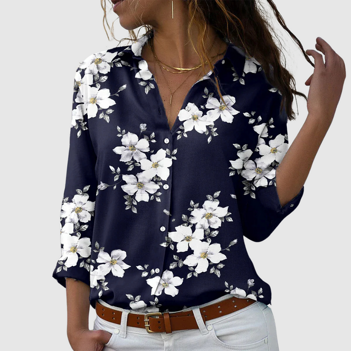 Selmah™ | Camicia a stampa elegante