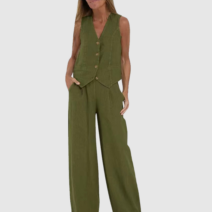 Candice™ | Set con Gilet e pantaloni