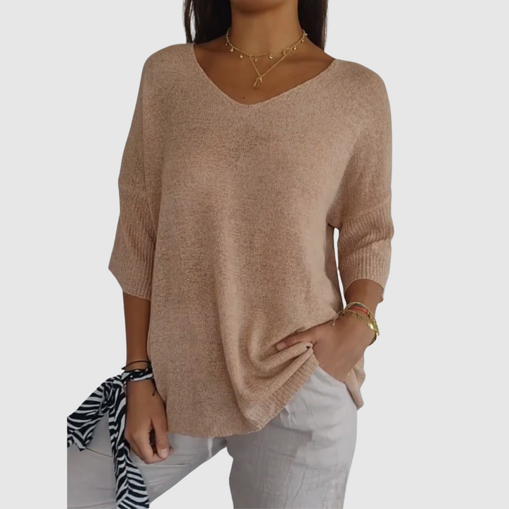 Diane™ | Blusa elegante a V